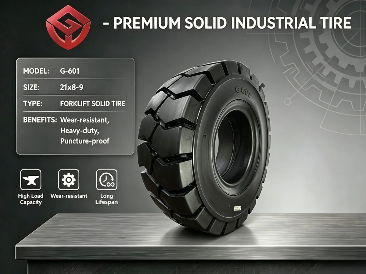 21x8 9 Solid Forklift Tire 21x8 9 Solid Forklift Tire